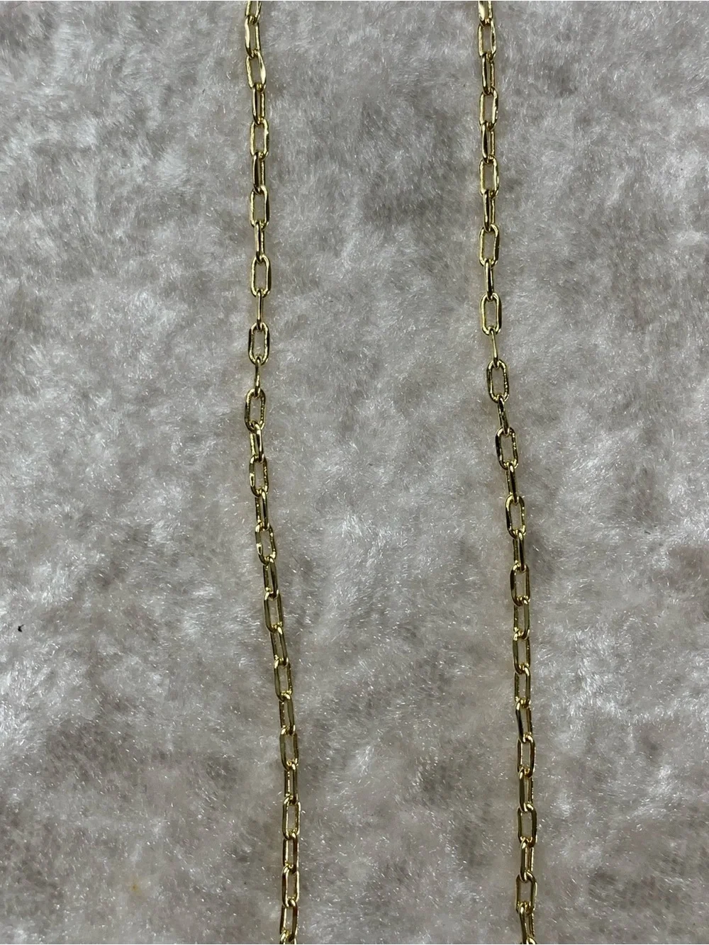 ✨2 for $30 NWOT 18K gold layered/bonded 1.7mm Italia Forzatina 16 inch chain